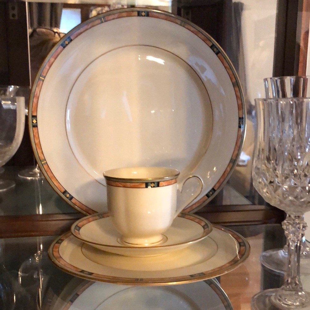 Lenox Desert Jewel Fine Bone China Made in USA America Collection Dishes